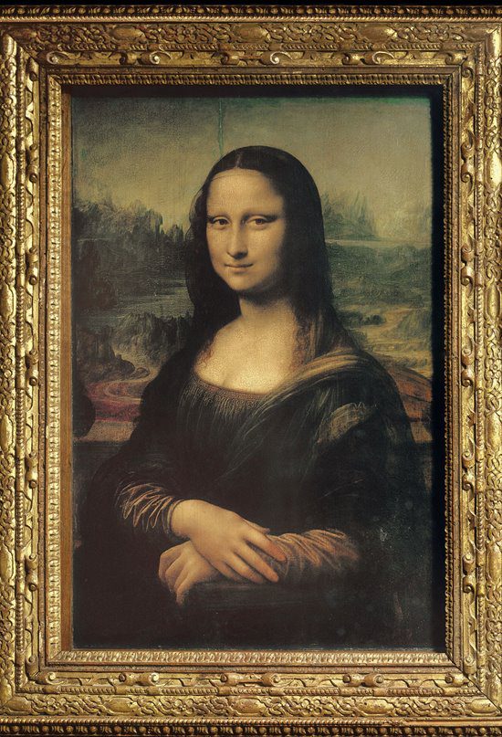 Retrato de la Mona Lisa de Da Vinci