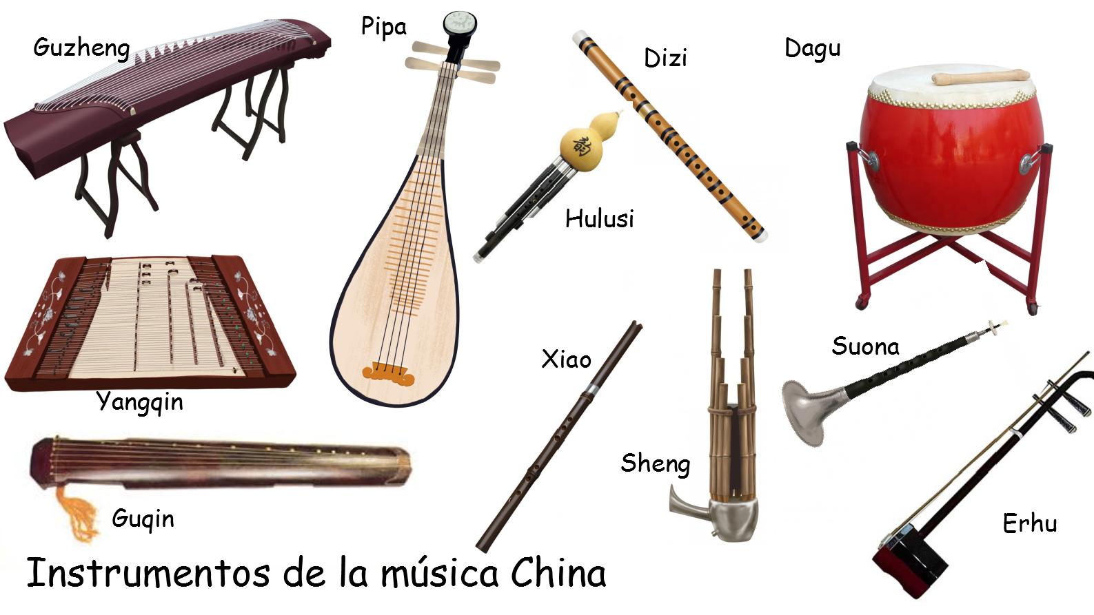 Instrumentos musicales de diferentes culturas del mundo