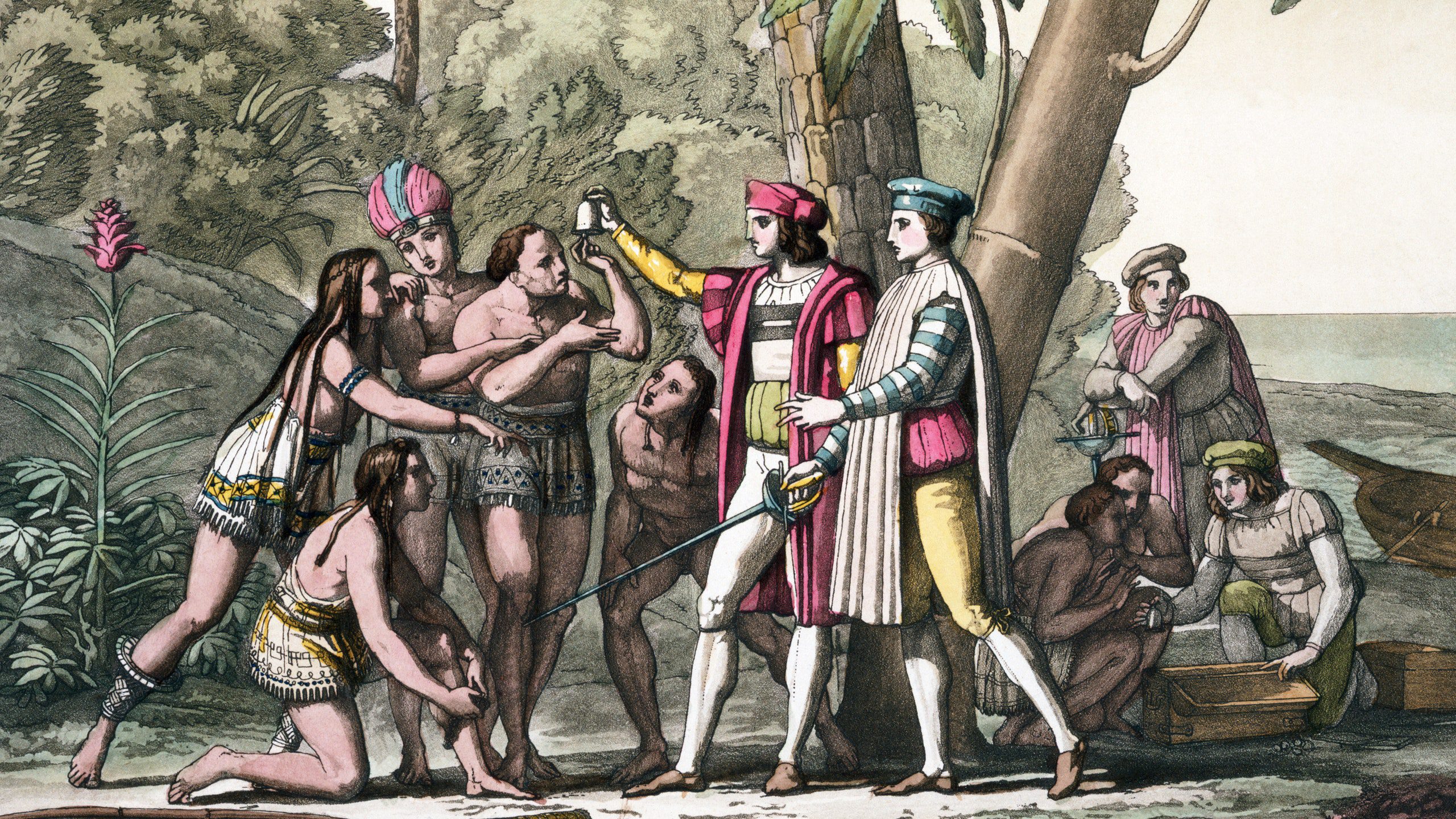 Primera llegada de colonizadores europeos a América