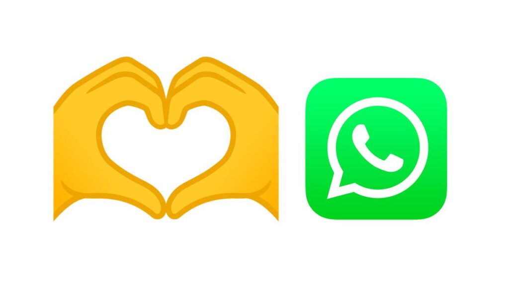 Cómo hacer un corazón con letras en WhatsApp