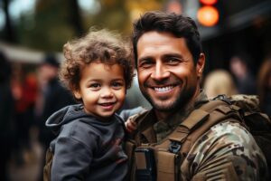 padre amoroso alegre jugando ensenando su hijo felicidad familiar valores tradicionales 868611 5326