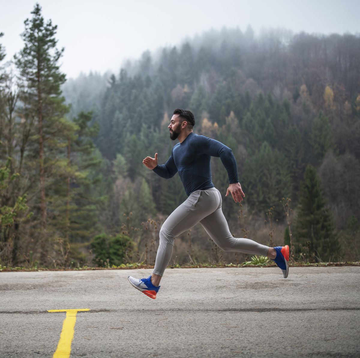 Rutina de entrenamiento para corredores de atletismo