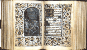 Descubre cuentos similares al Conde Lucanor: una selección imprescindible 2 una imagen de un libro antiguo con una ilustracion medieval y letras decorativas